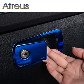 

Atreus For VW Tiguan 2 2016 MK2 Accessories For Volkswagen Tiguan 2017 2018 Co-pilot Glove Storage Box Handle Covers Accessories