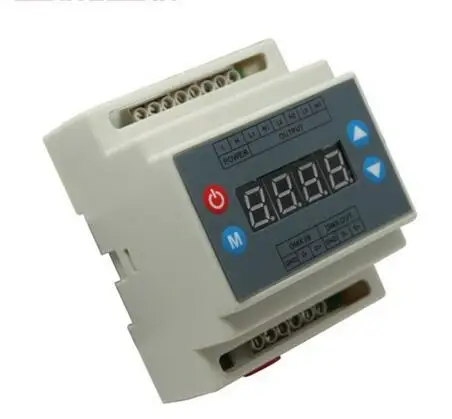 DMX302 DMX triac диммер СВЕТОДИОДНЫЙ регулятор яркости со шлейфом AC90 240V высокого