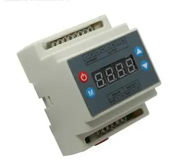 

DMX302 DMX triac dimmer led brightness controller Trailing edge AC90-240V high voltage 3CH x1A/CH for led strip panel light