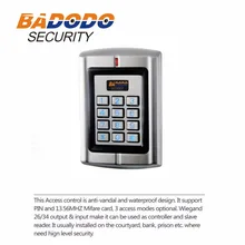 Sebury B6K-EH Plus металлический корпус водонепроницаемый исключительный для контроля доступа карт rfid-считывателя подсветка kaypad(Замените W3-A W3-B W3-C W3-H