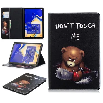 

PU Leather Stand Folio Wallet Case Shockproof Cover with Card Slots Cover for Samsung Galaxy Tab S4 10.5 SM-T830 SM-T835 Tablet