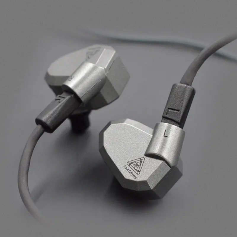 KZ ZS5 2DD+2BA Hybrid In Ear Earphone HIFI DJ Monito Running Sport Earphones Earplug Headset Earbud Headset