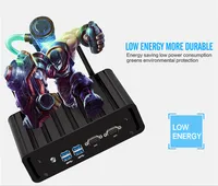 intel core OLOEY Fanless מיני PC מעבד Intel Core i7-5500U Windows 10 Linux 2 * Gigabit Ethernet 2 * RS232 DB9 4 USB * NUC Nettop WiFi 300Mbps (5)