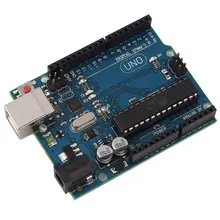 UNO R3 для Arduino (с ЛОГОТИПОМ) UNO R3 MEGA328P ATMEGA16U2 1 ШТ. + 1 ШТ. кабели