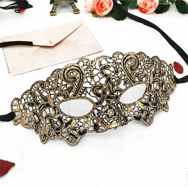 3 Lace Mask For Women Party Decorations Adult Multicolor Sexy Half Face Masks  Masquerade Halloween Mask Party Supplies