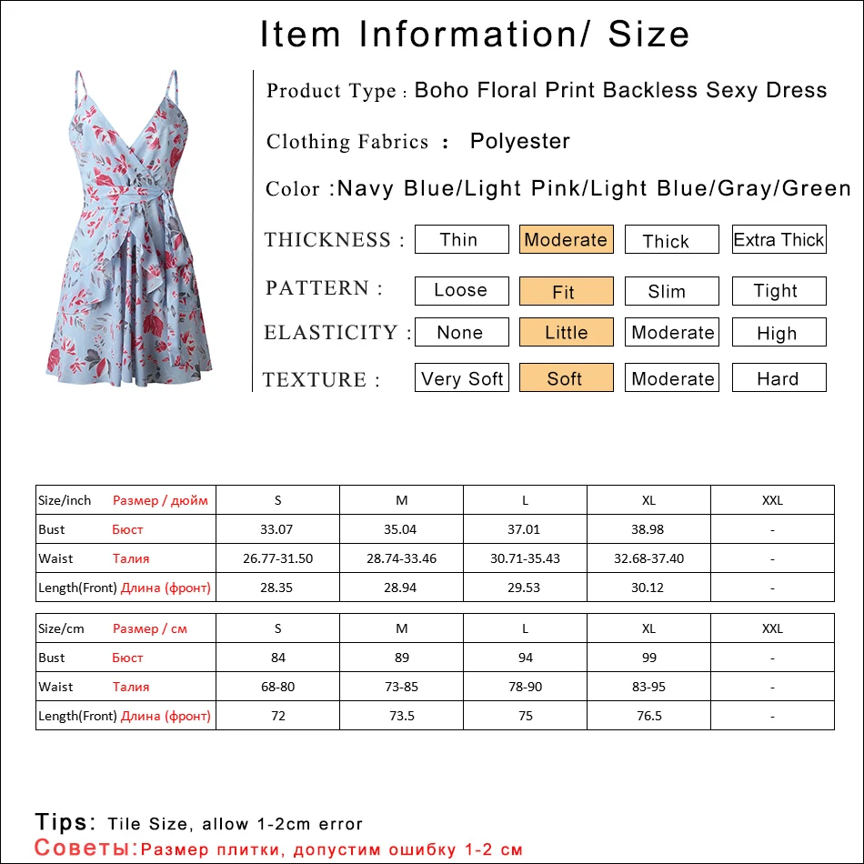 Gladiolus 2019 Women Summer Dress Sleeveless V Neck Floral Print Belt Tunic Mini Sexy Bohemian Dress Women Ruffle Beach Dresses  (6)