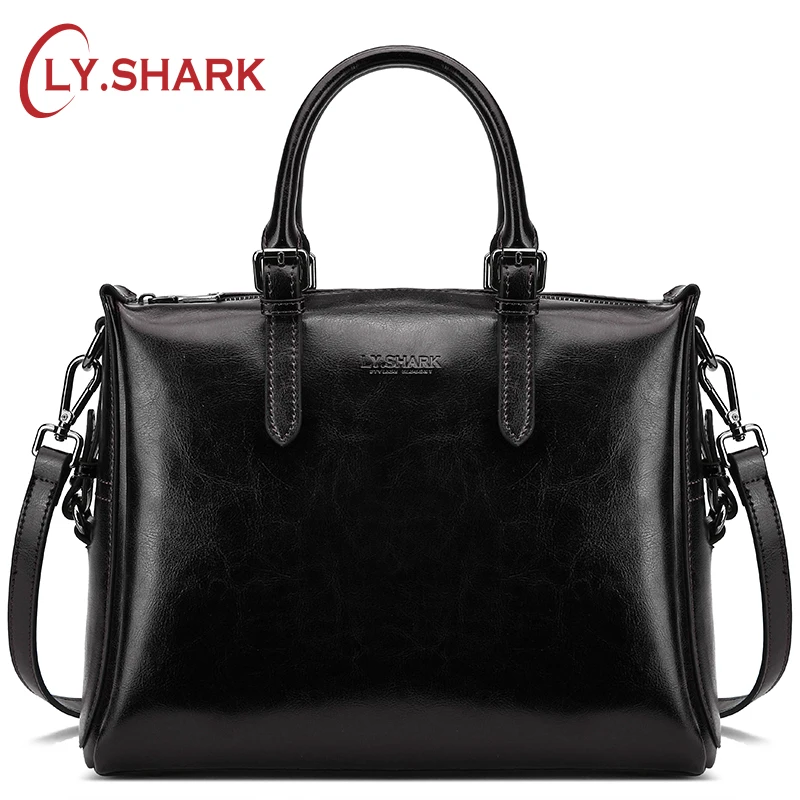 LY. SHARK женские сумки из натуральной кожи роскошные дизайнерские мессенджеры