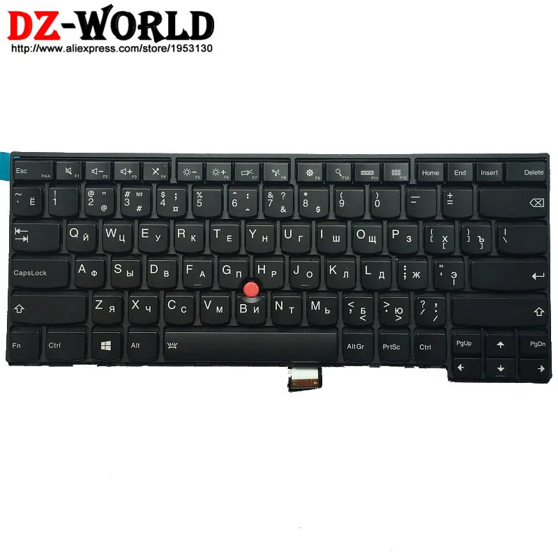 Клавиатура с русской подсветкой Teclado 04X0124 04X0162 для Lenovo Thinkpad T440 T440S T431S T440P T450 T450S