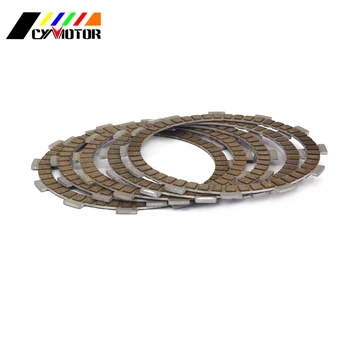 

5PCS Motocycle Clutch Friction Plates Disc Set For ZS177MM ZONGSHEN NC250 KAYO T6 K6 BSE J5 RX3 ZS250GY-3 4 Valves Parts