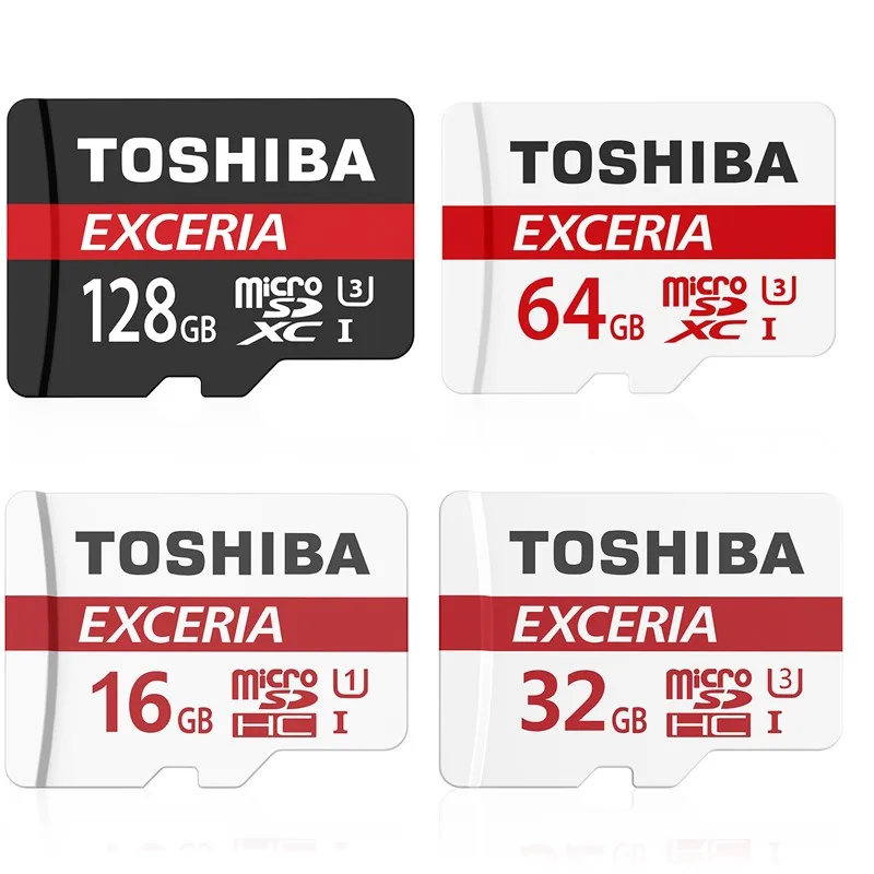 TOSHIBA Micro Sd Card 64 ГБ 128 16 32 UHS-1 U3 карты памяти картао Memoria Class10 Mini плоть | Компьютеры и