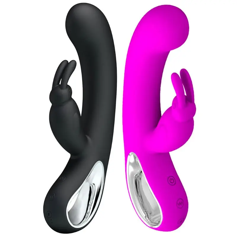 Rabbit vibrator masturbation