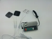Multi-function electro toy kits electric shock double nipple clips anal plug vagian tight medical themed sex product for women