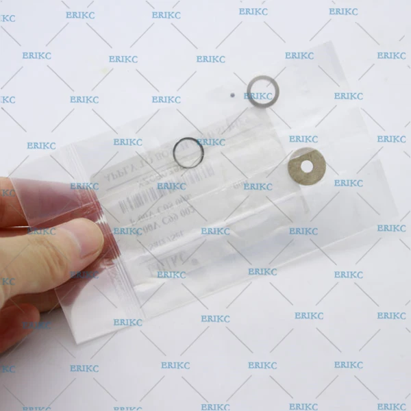 ERIKC F00VC99002 1.34mm Ceramic Ball F00VC05008 Common Rail Injector Gasket Seal Repair Kits for 0445120# Series  (7)