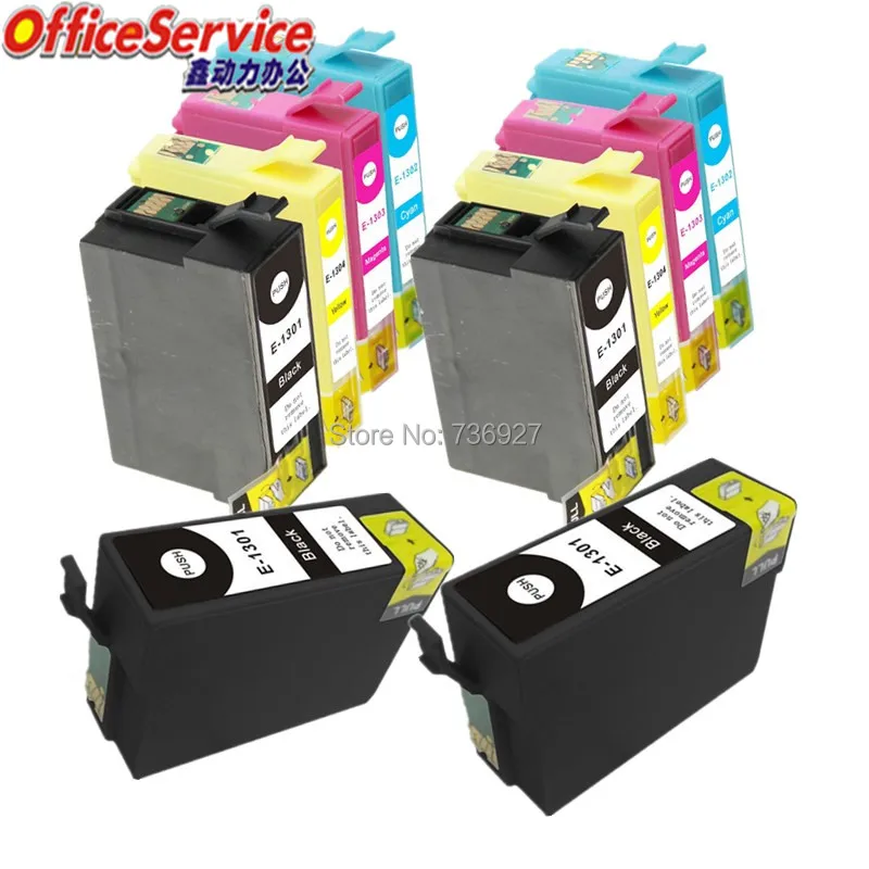 10X T1301 T1302 T1303 T1304 совместимый чернильный картридж для Epson Office BX635FWD BX925FWD BX935FWD