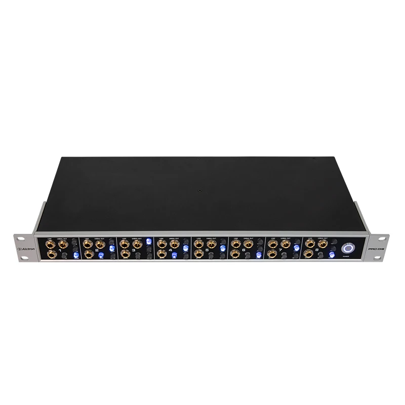 

Alctron PRODI8 multi-purpose 8-channel direct injection box eight channels DI Box active Impedance converter for on stage,studio