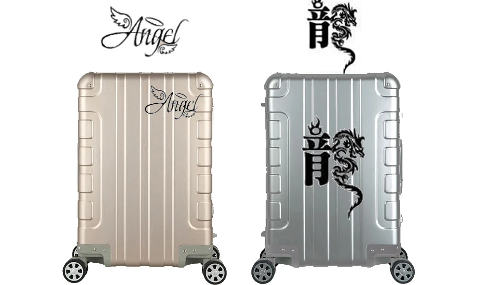 Багаж из алюминиевого сплава, 20 дюймов Чехол для костюма на колесах, чехол для тележки