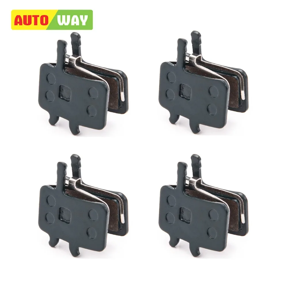 AUTOWAY 4 пары тормозных колодок из смолы для велосипеда Sram Avid BB7 Juicy 3 5 7 MTB дисковый