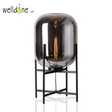 Персонализированные стеклянные креативные настольные лампы Гостиная Спальня Кабинет вечерние украшения дома освещение прозрачные настольные лампы