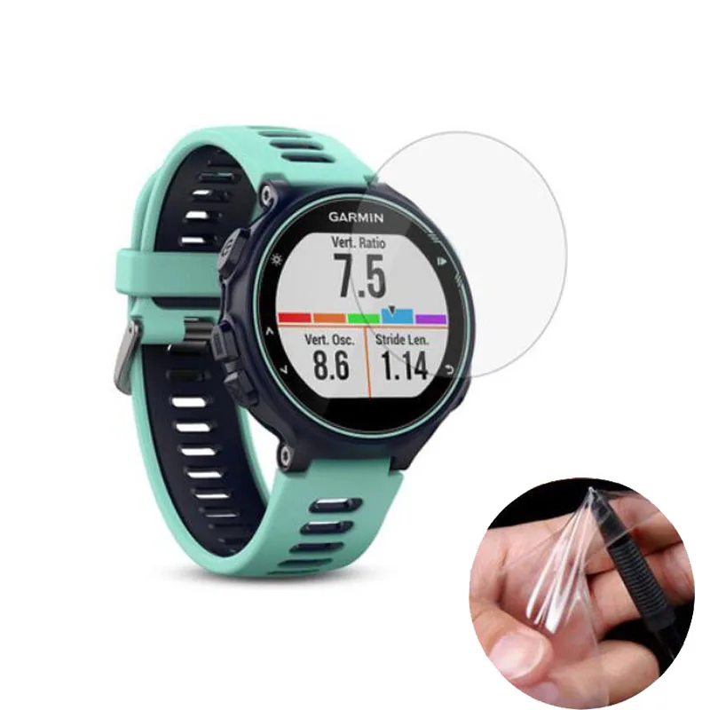 

Soft Clear Protective Film Guard For Garmin Forerunner 735/735XT Fr735XT Smart Watch Screen Protector Cover Protection(Not Glass