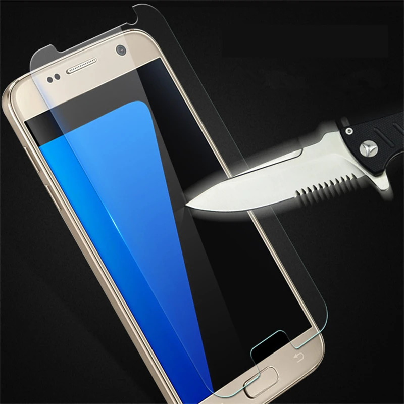 HCCZ 2.5D для Samsung Galaxy S7 S6 S5 S4 S3 mini C5 C7 Note 3 4 5 Премиум Защита экрана закаленное стекло