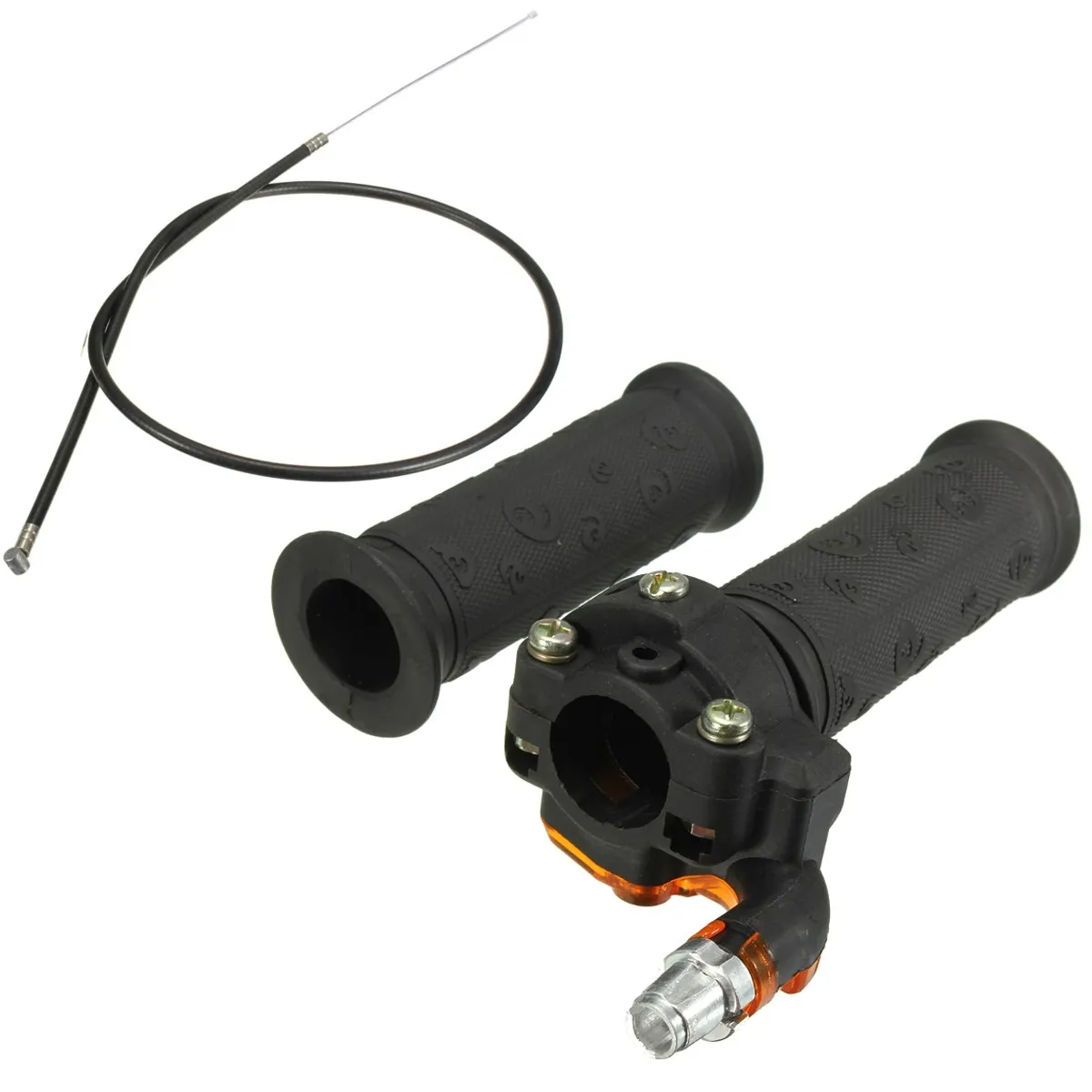 1 Pair Throttle Accelerator Grip Twist Cable For Pocket bike/4 stroke