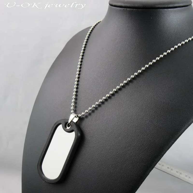 1 шт. подвеска с глушителем из нержавеющей стали|f pendant|stainless steel dogtagarmy dogtag |