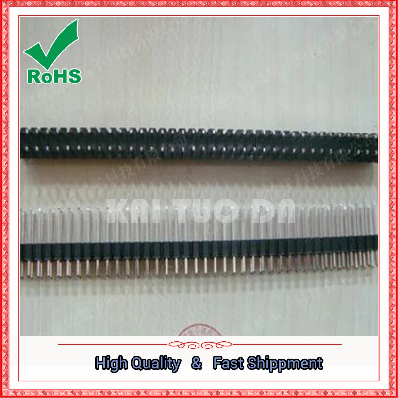 10PCS 2*40PIN 2.0MM Double Row Male Pin Header 2X40PIN 40 PIN Connector 40pin strip 40p*2 | Электронные компоненты и