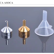 Жидкая дозирующая Воронка для разлива духов электромеханический алюминиевый пластиковый мини-воронка косметический Конер духи многоразового инструмента 300 шт/партия