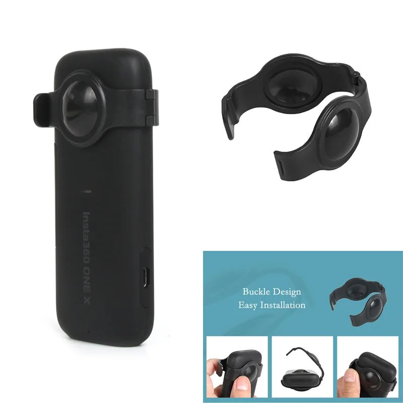 Новый Популярный чехол для Insta 360 One X аксессуары камеры защитный объектива рыбий