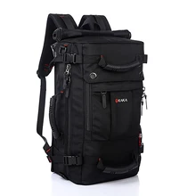 KAKA Модный водонепроницаемый рюкзак для путешествий Мужской Черный Многофункциональный альпинистский мужской рюкзак большой емкости багажные сумки