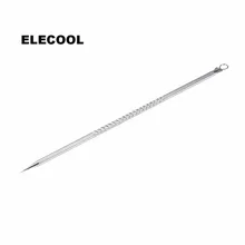 Elecool 10 шт. CUSP лица экстрактор инструмент Черноголовых Прыщи Угри порока Remover Пинцет иглы Уход за лицом инструмент