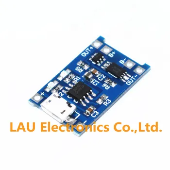 

10pcs 5V 1A Micro USB 18650 Lithium Battery Charging Board Charger Module+Protection Dual Functions