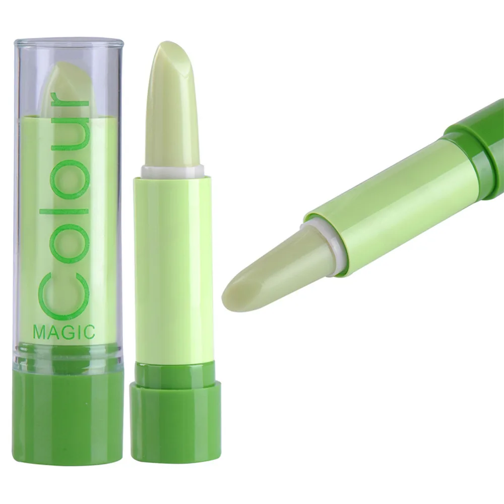

1pc Magic Colour Temperature Change Color Fruity Smell Lipstick Moisturizing Waterproof anti-aging Protection Lip Balm
