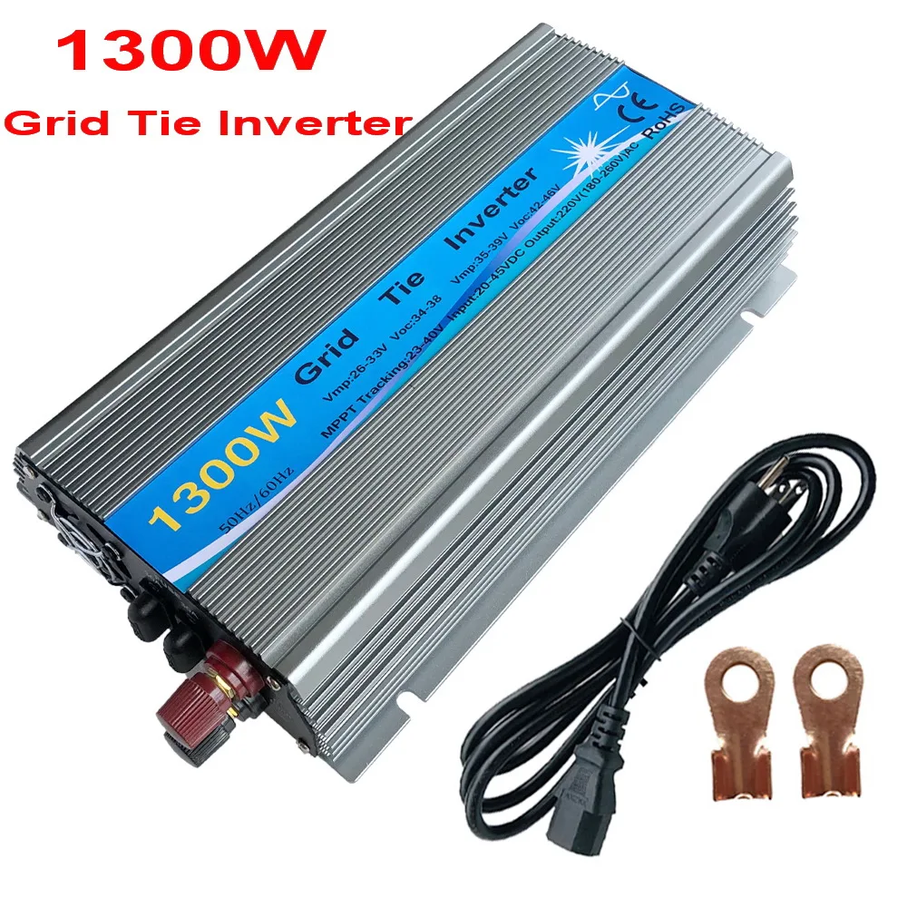 

Medium Grid Tie Inverter1000W 1300W MPPT 24V / 30V 36V Panel Function Pure Sine Wave 110V 220V Output On Grid Tie Inverter