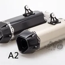 Z800 ZX6R Z900 GSXR750 мото rcycle глушитель выхлопной трубы Мото Кросс скутер akrapovic выхлопная труба escape moto escapamento de moto