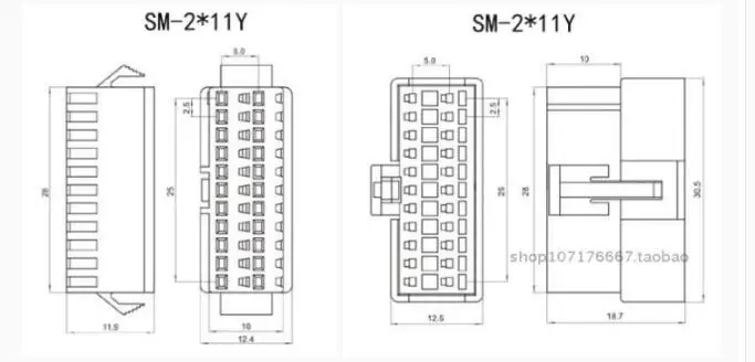 10 компл./20 компл. 2,5 мм Шаг 2-12Pin JST SM штекер и гнездо корпус контактный разъем обжимные клеммы комплект соединителей