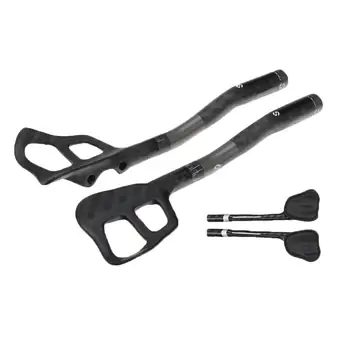 

1 Pair Bicycle Carbon Fiber Bike Aero Bar Arm Rest Handlebar Ricing Cycling MTB Handle Bar TT Handlebar Bicycle Accessories