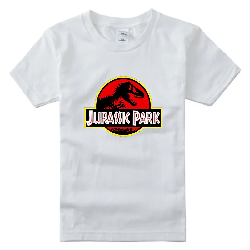 2019 new Aesthetics male O-Neck Tshirt Dinosaur pattern Print men Short Sleeve Tops &amp Tees Fashion Casual Couple T Shirt | Мужская