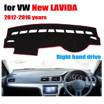 

RKAC Car dashboard cover mat for VOLKSWAGEN VW New Lavida /Cross Lavida /Gran Lavida 2012-2016 Right hand drive dashmat dash