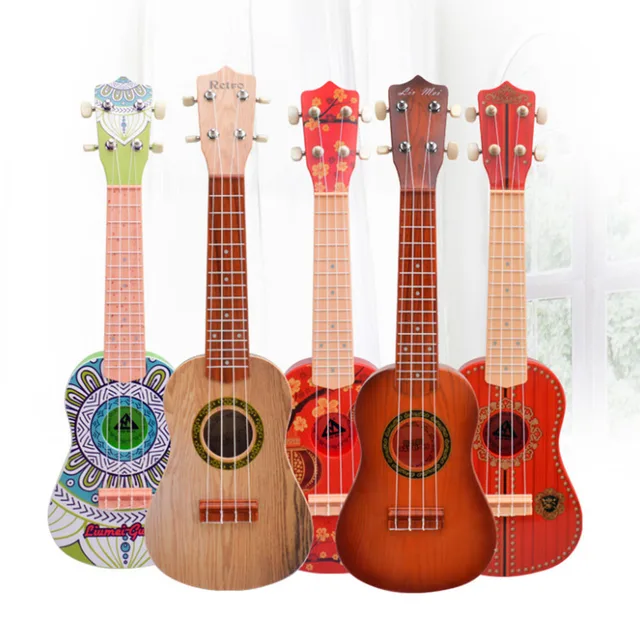 Buy 4 Strings Music Electric Guitar Wooden Guitar Kids