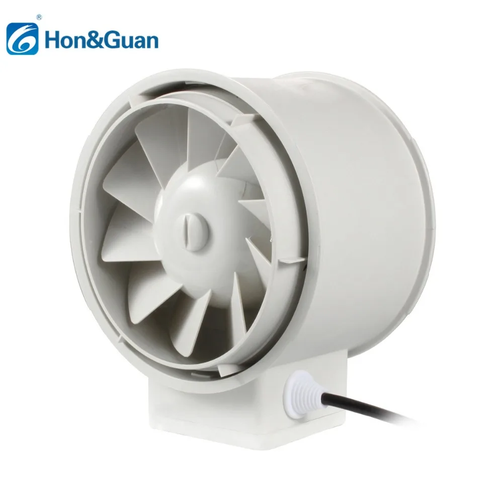 В 4-5 дюймов 220 В бесшумный встроенный воздуховод вентилятор усилитель вентиляционный вентилятор Inline воздуховод вытяжная вентиляция