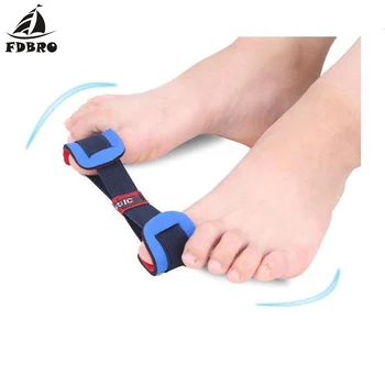 

FDBRO Foot Care Training Correction Band Tape Bands Fitness Foot Bone Thumb Training Stretcher Workout Tension Correction Belt