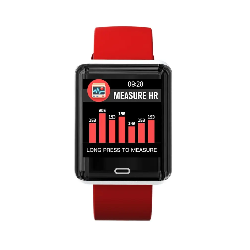 GENBOLI DC10 Smart Watch BT4.0 спортивные сердечного ритма/крови Давление Monitor1.3 дюймов