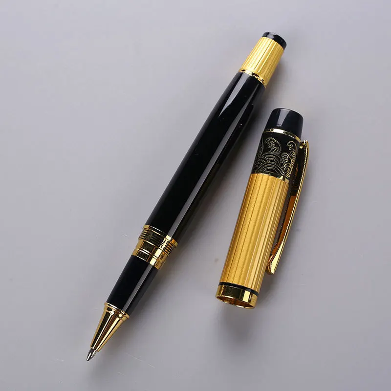 

Metal Brand Luxury Piston Fountain Pen Business Teacher Gift Stationery Store Escritorio School Office Thing Papeleria Ballpoint