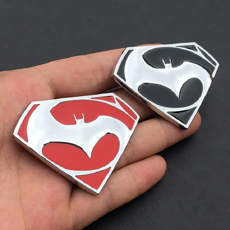 3D Car Stickers Cool Metal Bat Auto Car Styling Metal Batman Badge Emblem Tail Decal Motorcycle Car Accessories