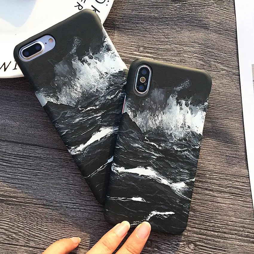 Coque для iPhone X XS чехол для MAX XR абстрактный граффити чехол для телефона для Apple iPhone 6 6S 8 7 Plus чехол жесткий чехол Капа для мужчин и женщин