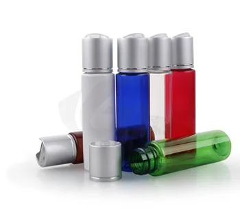 

48pcs/lot 30ml plastic empty bottles with press cap (Disc top cap ),bottle for lotion shampoo cosmetic packaging