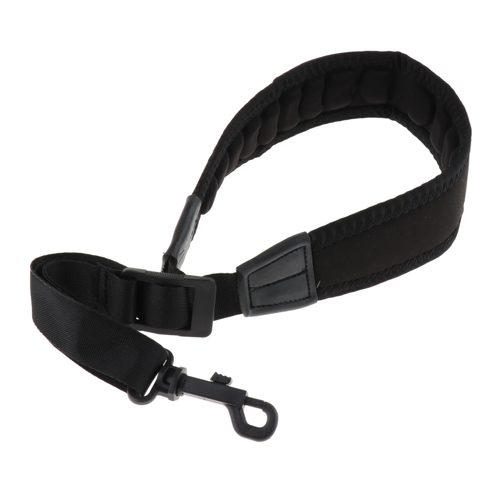 Adjustable Saxophone Sax Shoulder Neck Shoulder Air Cushion Pad Strap Belt 52mm Width