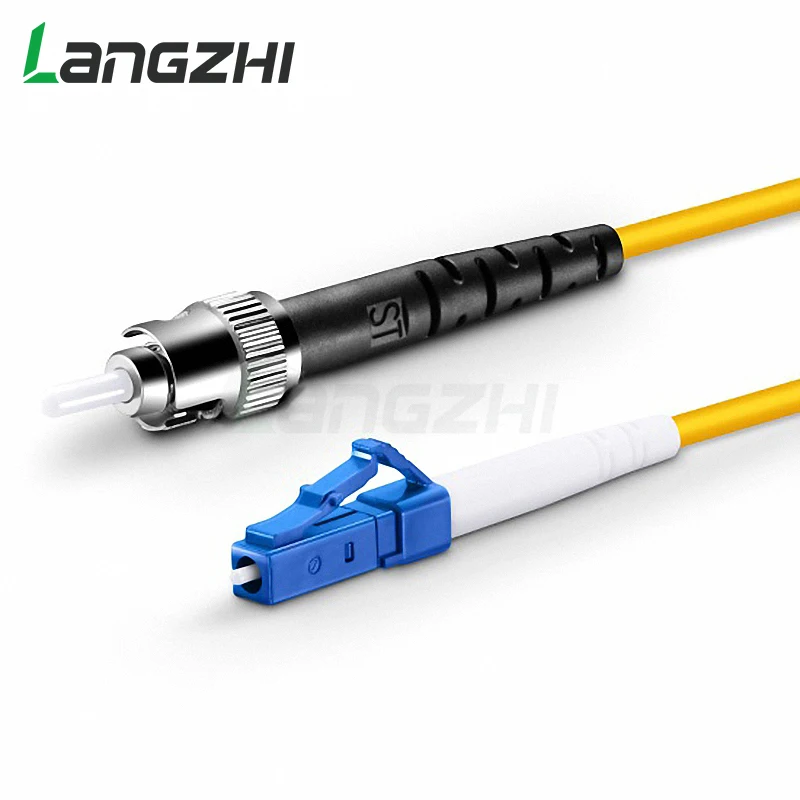 

10 Pcs LC UPC to ST UPC Simplex 2.0mm 3.0mm PVC Single Mode Fiber Patch Cable