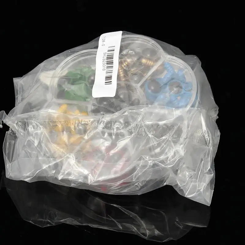 70 шт. 12 мм Mix 7 цветов Пластик куклы глаза безопасности для DIY мишка кукла животных кукол крафт поле с шайбами